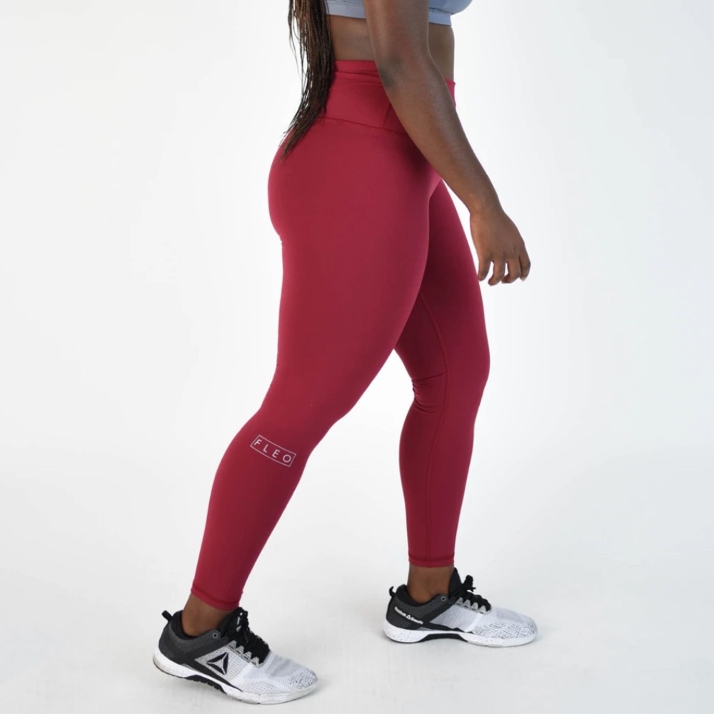 Fleo El Toro 25" Deep Red legging